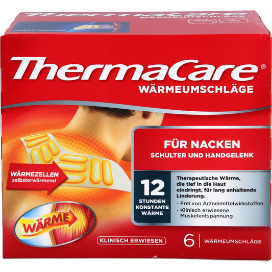 THERMACARE Nacken/Schulter Auflagen z.Schmerzlind. 6 St