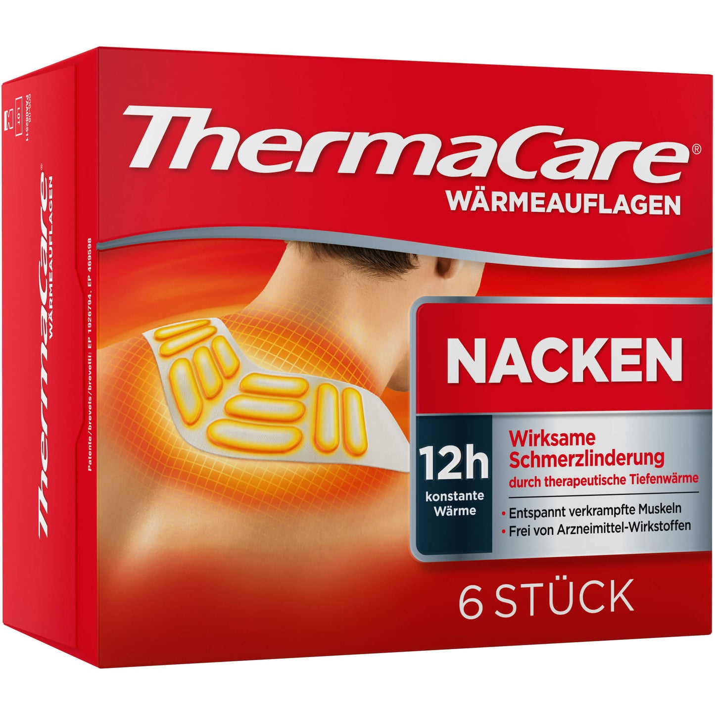 THERMACARE Nacken/Schulter Auflagen z.Schmerzlind. 6 St