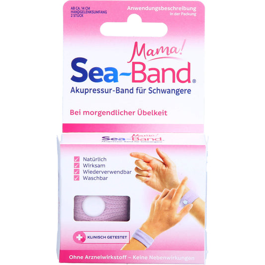 SEA-BAND Mama Akupressurband f.Schwangere 2 St