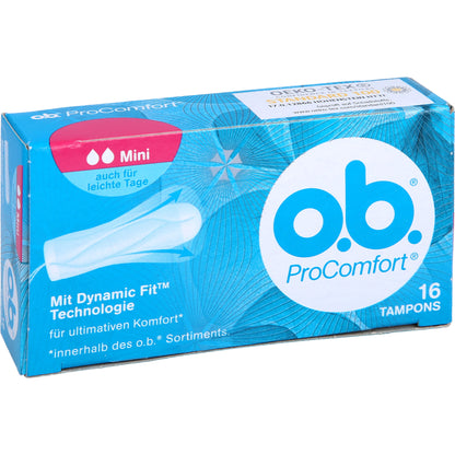 O.B. Tampons ProComfort mini 16 St