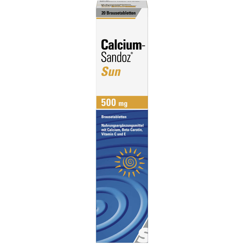 CALCIUM-SANDOZ SUN 20 St