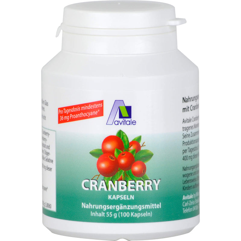 CRANBERRY KAPSELN 400MG 100 St