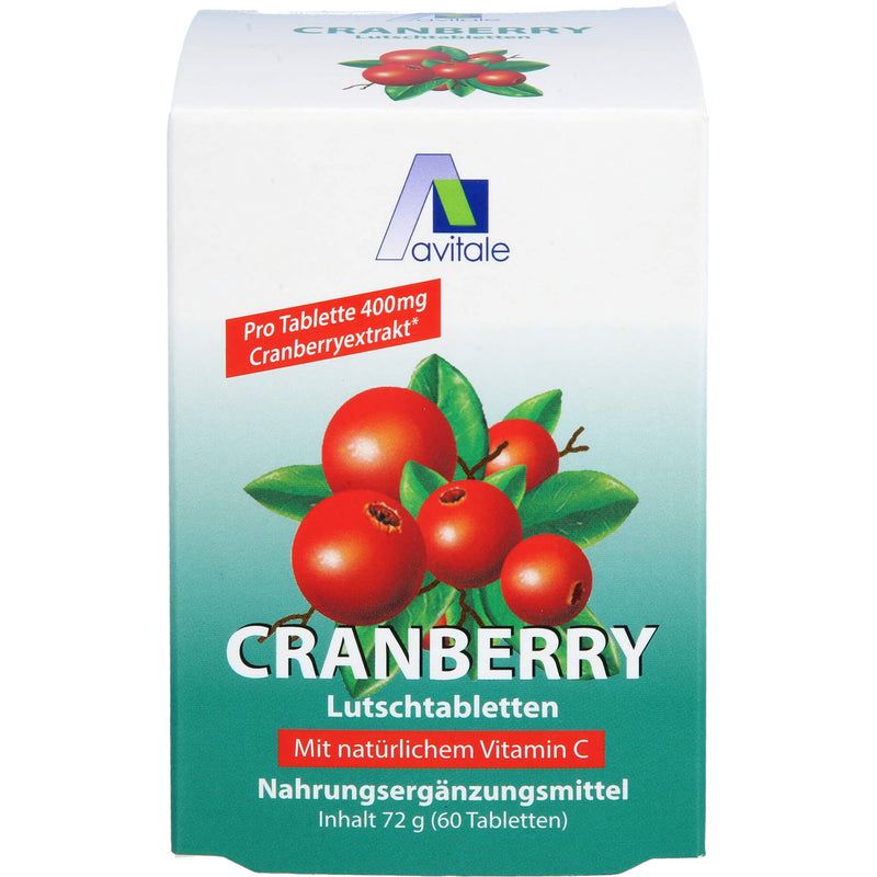 CRANBERRY LUTSCHTABLETTEN 60 St