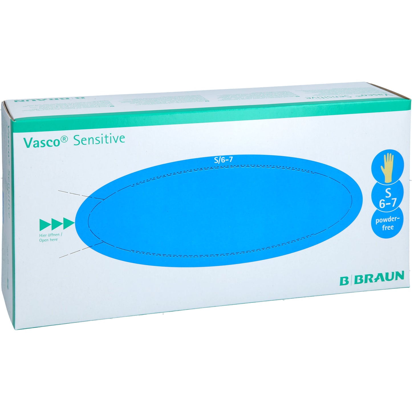 VASCO sensitive Untersuchungshandschuhe Gr.S 100 St
