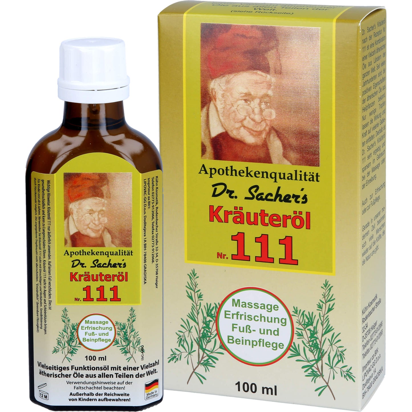 KRÄUTERÖL 111 100 ml