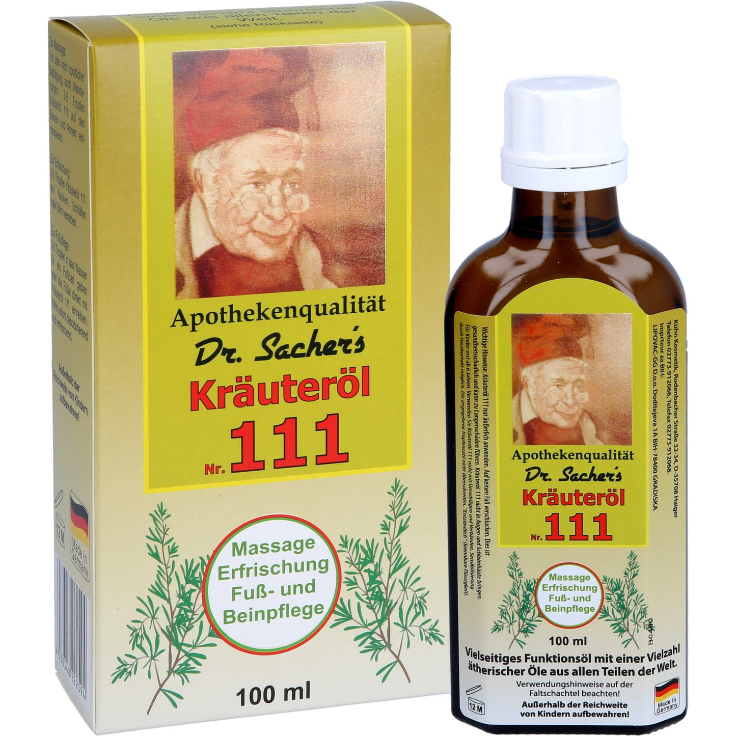 KRÄUTERÖL 111 100 ml