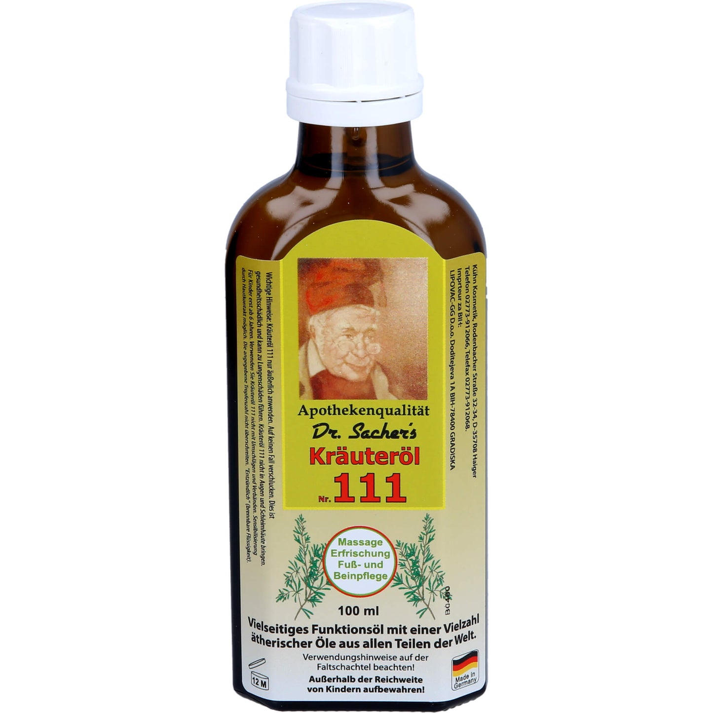 KRÄUTERÖL 111 100 ml