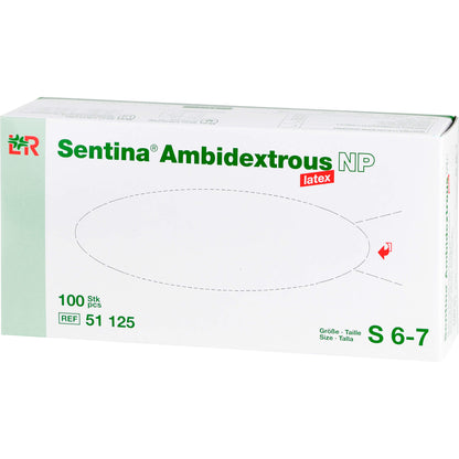 SENTINA Ambidextrous Unters.Hands.puderfr.Gr.S 100 St