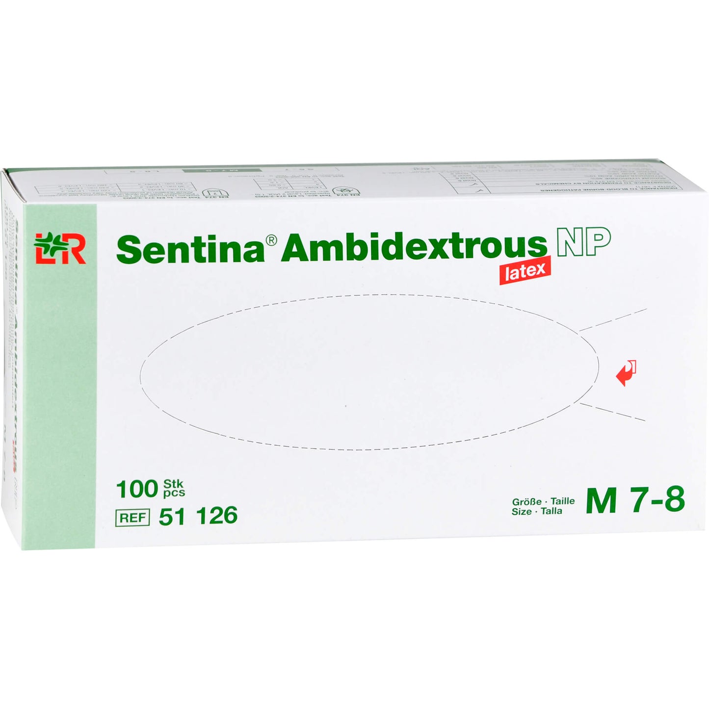 SENTINA Ambidextrous Unters.Hands.puderfr.Gr.M 100 St