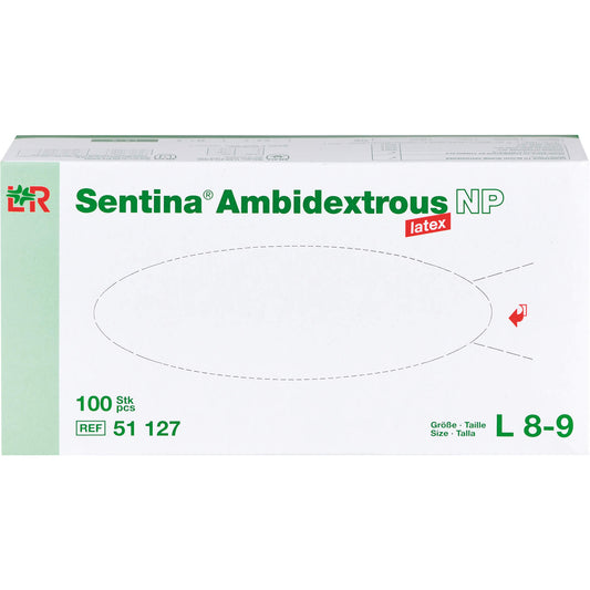 SENTINA Ambidextrous Unters.Hands.puderfr.Gr.L 100 St