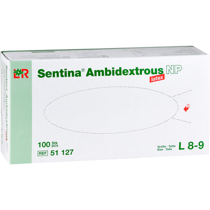 SENTINA Ambidextrous Unters.Hands.puderfr.Gr.L 100 St