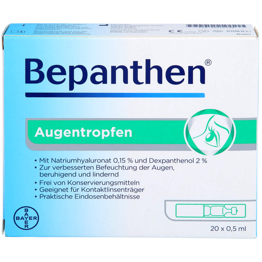 BEPANTHEN Augentropfen 20X0.5 ml