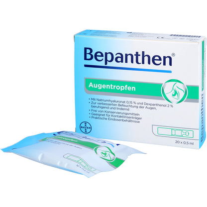 BEPANTHEN Augentropfen 20X0.5 ml