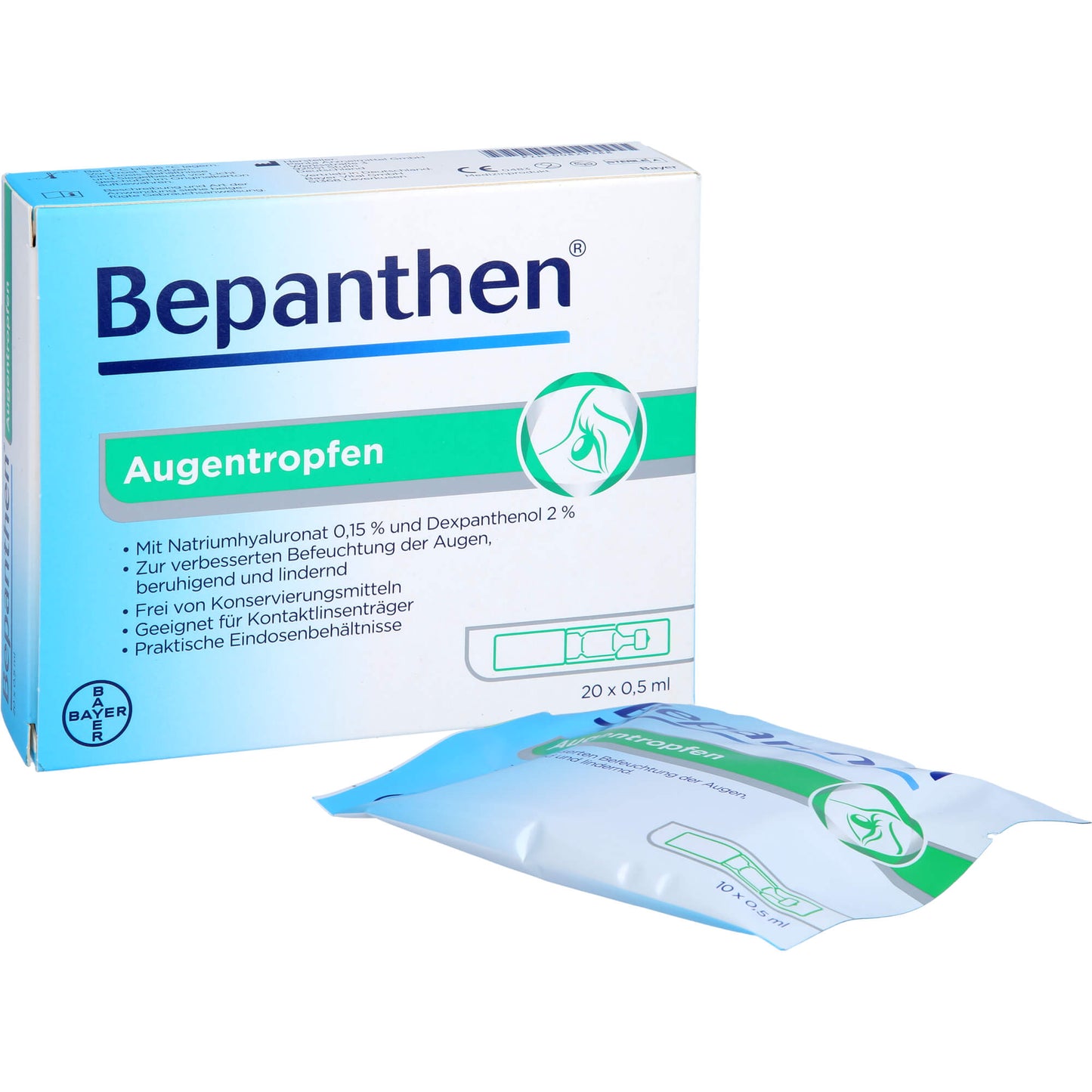 BEPANTHEN Augentropfen 20X0.5 ml