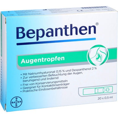 BEPANTHEN Augentropfen 20X0.5 ml