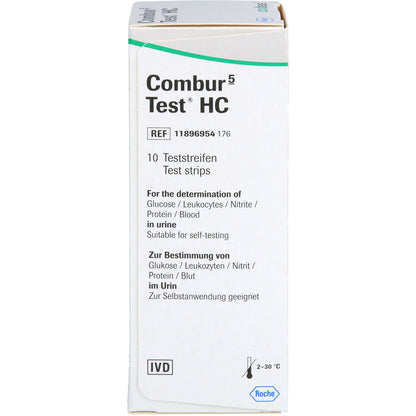 COMBUR 5 Test HC Teststreifen 10 St