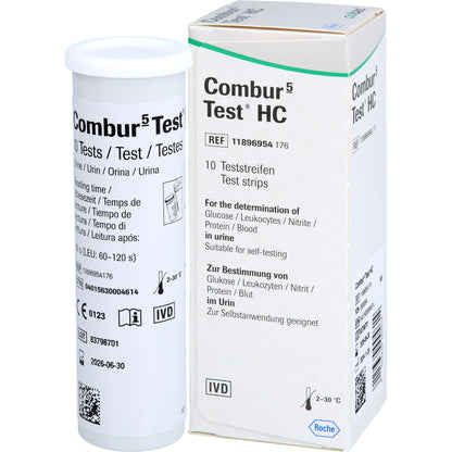 COMBUR 5 Test HC Teststreifen 10 St