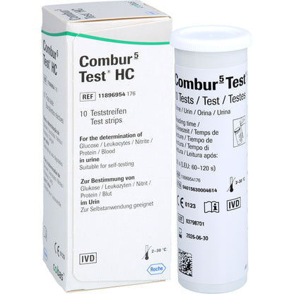 COMBUR 5 Test HC Teststreifen 10 St