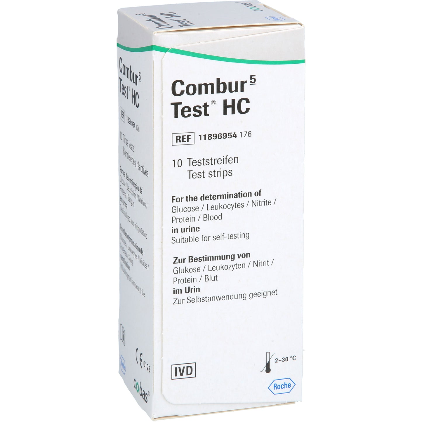 COMBUR 5 Test HC Teststreifen 10 St