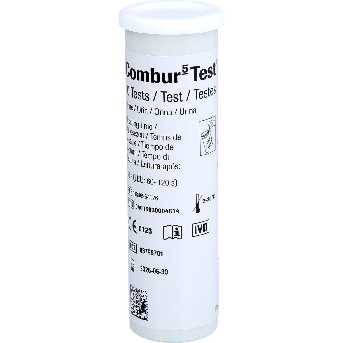 COMBUR 5 Test HC Teststreifen 10 St