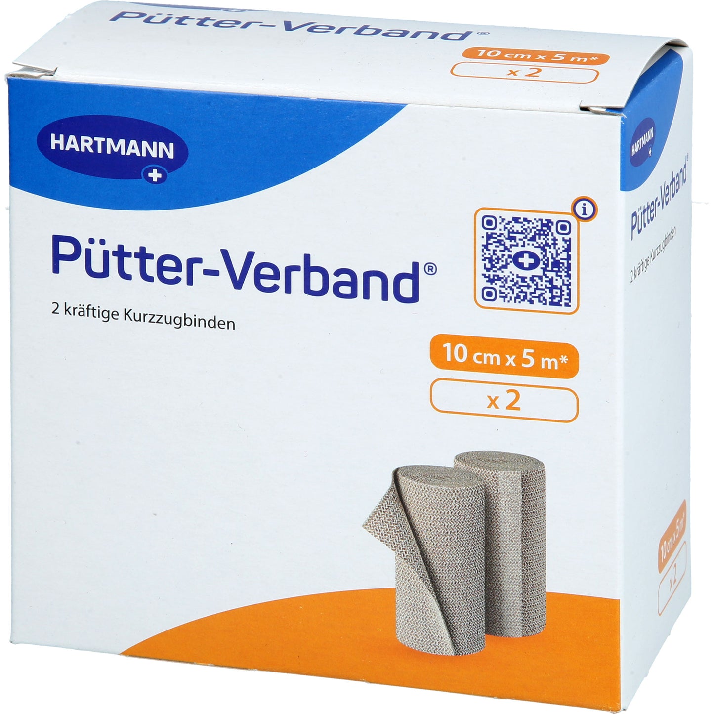 PÜTTER Verband 10 cmx5 m 2 St