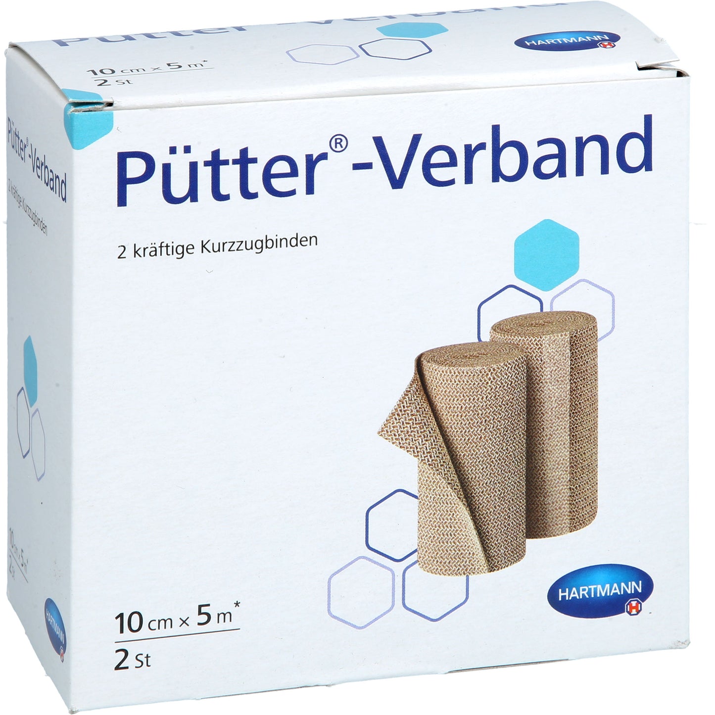 PÜTTER Verband 10 cmx5 m 2 St