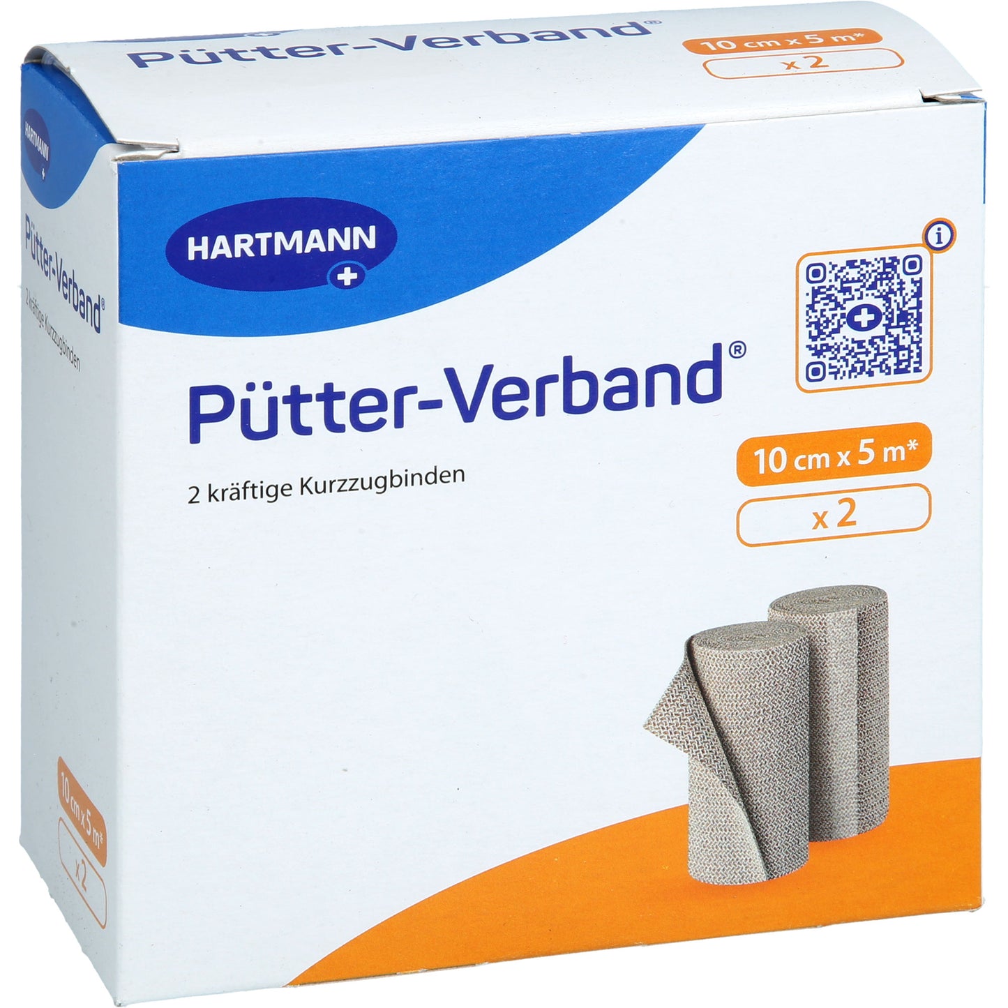 PÜTTER Verband 10 cmx5 m 2 St