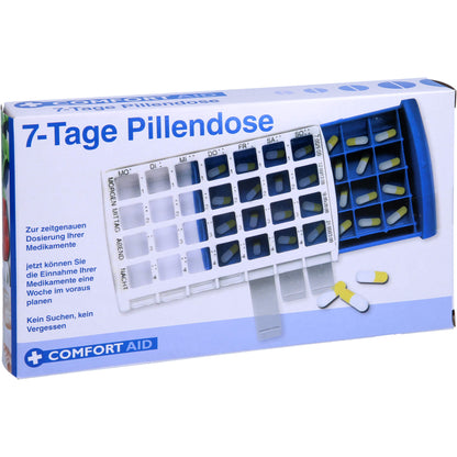 PILLENDOSE f.7 Tage m.28 Fächern 1 St