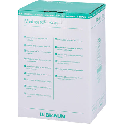 MEDICARE Bettbtl.unst.2 l m.120cm-Schlauch Ablauf 10 St
