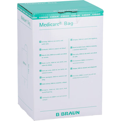 MEDICARE Bettbtl.unst.2 l m.120cm-Schlauch Ablauf 10 St