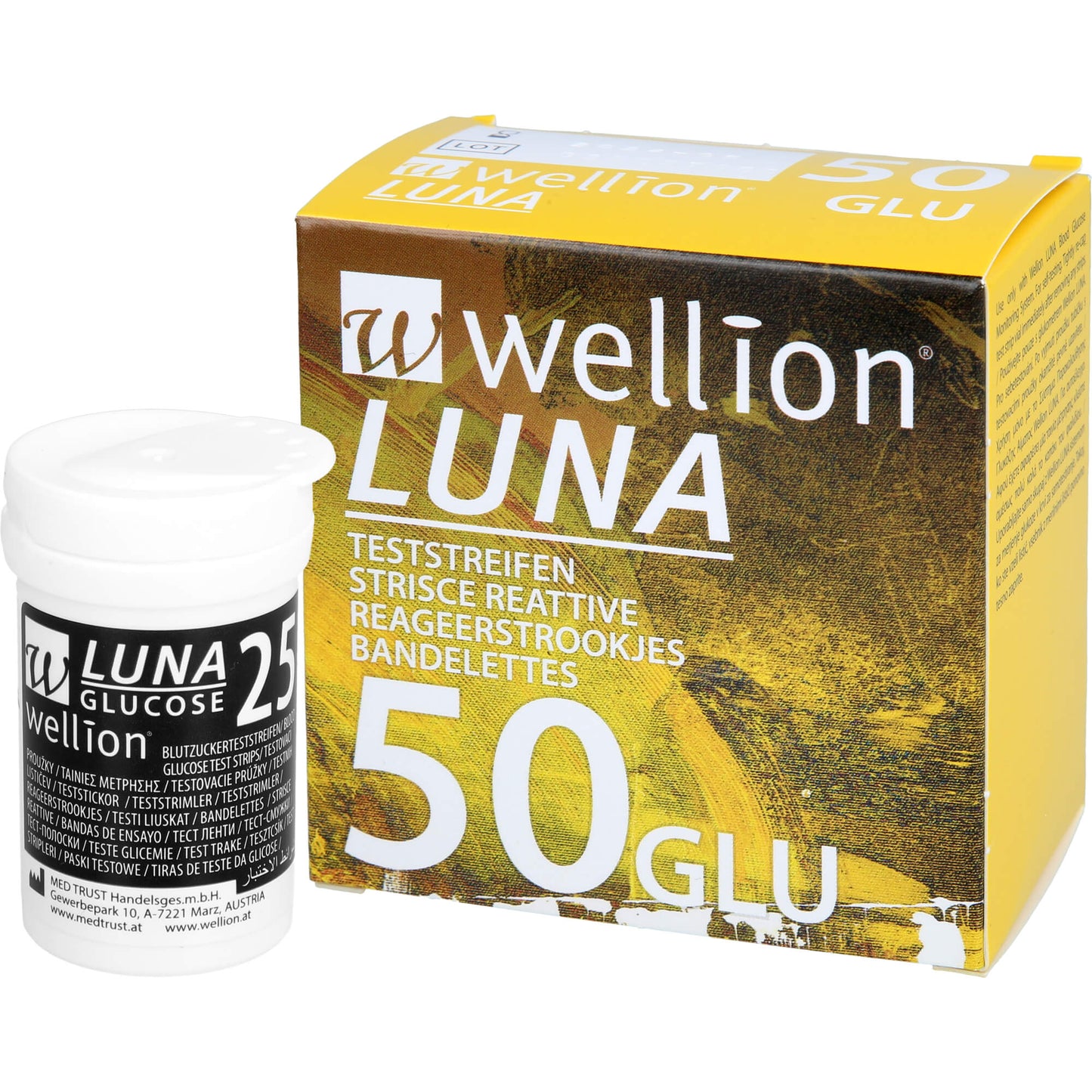 WELLION LUNA Blutzuckerteststreifen 50 St