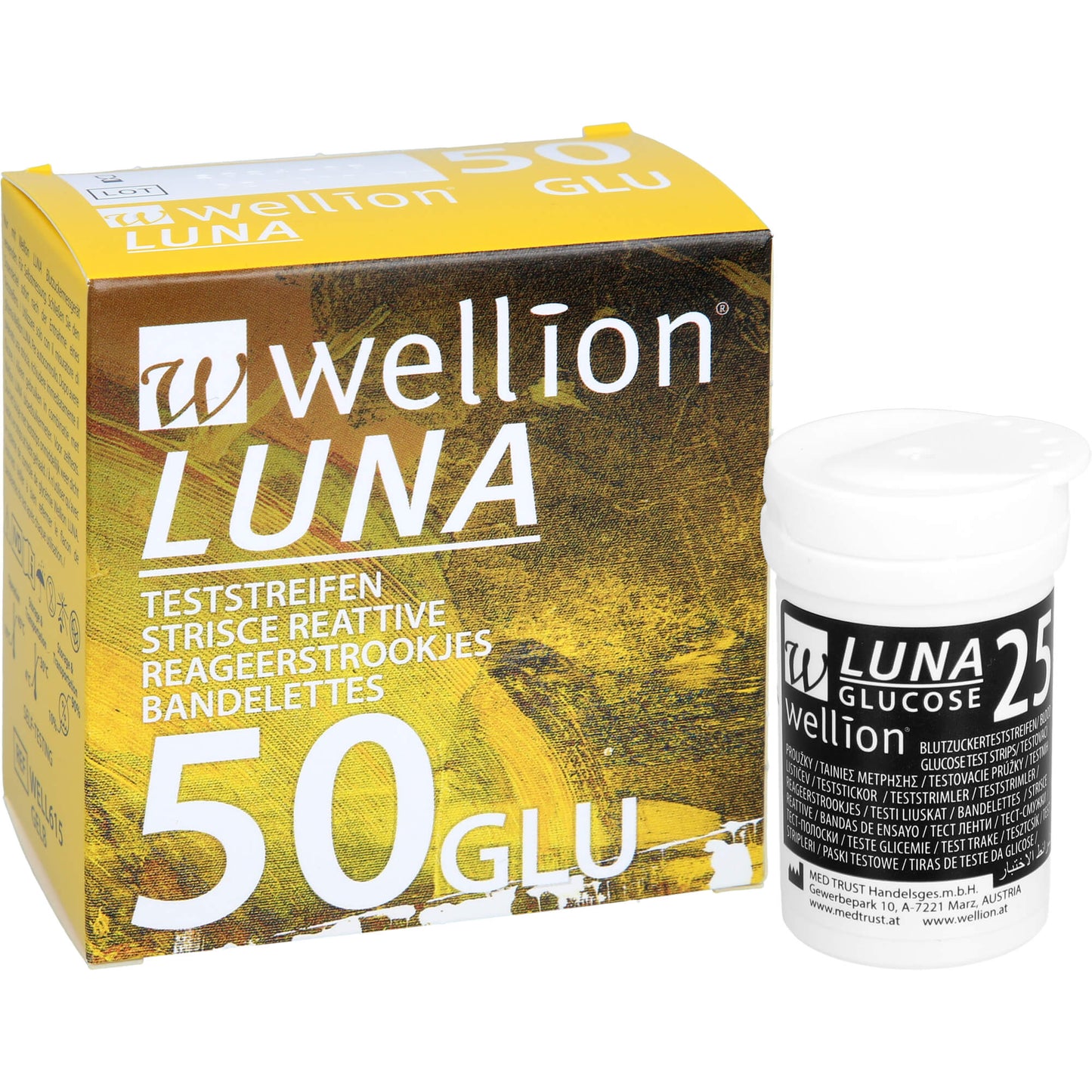 WELLION LUNA Blutzuckerteststreifen 50 St