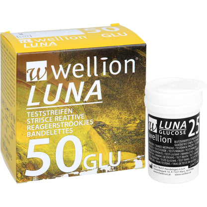 WELLION LUNA Blutzuckerteststreifen 50 St