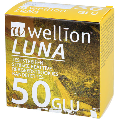 WELLION LUNA Blutzuckerteststreifen 50 St