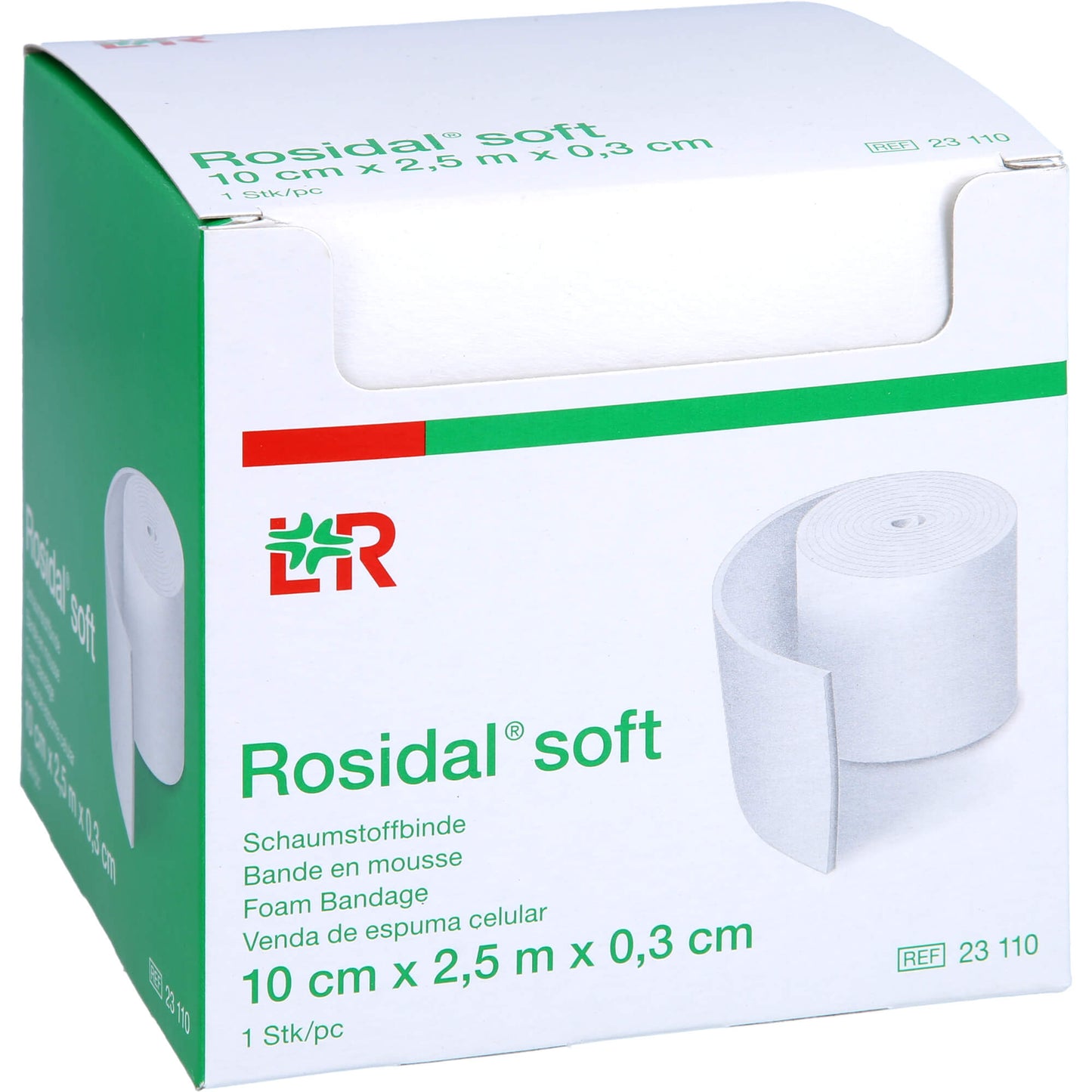 ROSIDAL Soft Binde 10x0,3 cmx2,5 m 1 St