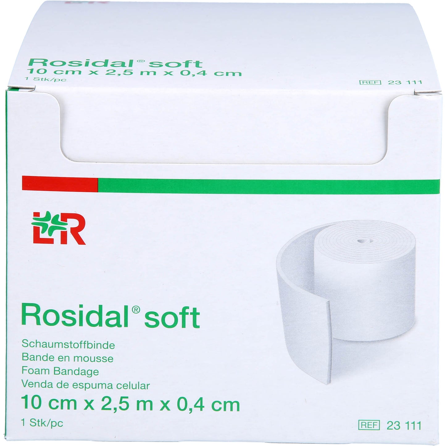 ROSIDAL Soft Binde 10x0,4 cmx2,5 m 1 St