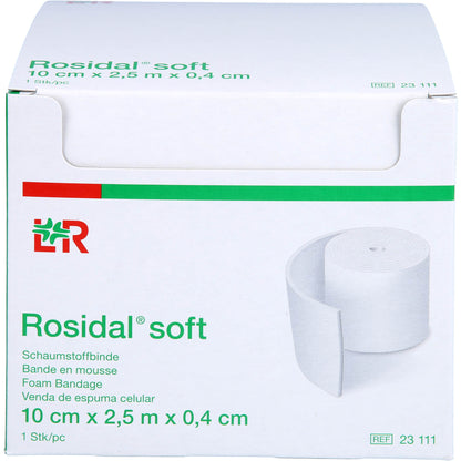ROSIDAL Soft Binde 10x0,4 cmx2,5 m 1 St