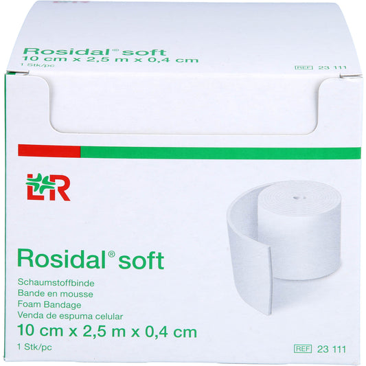 ROSIDAL Soft Binde 10x0,4 cmx2,5 m 1 St