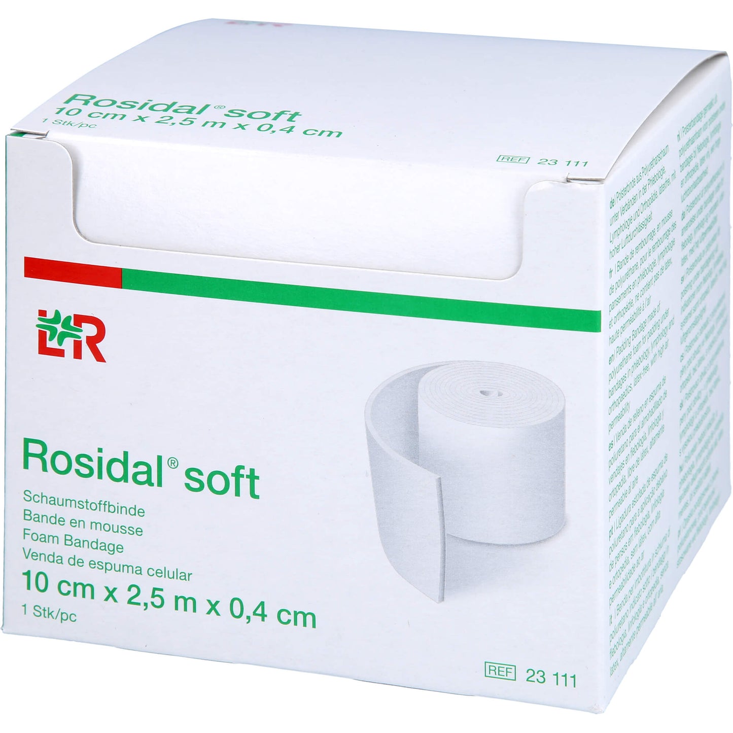 ROSIDAL Soft Binde 10x0,4 cmx2,5 m 1 St