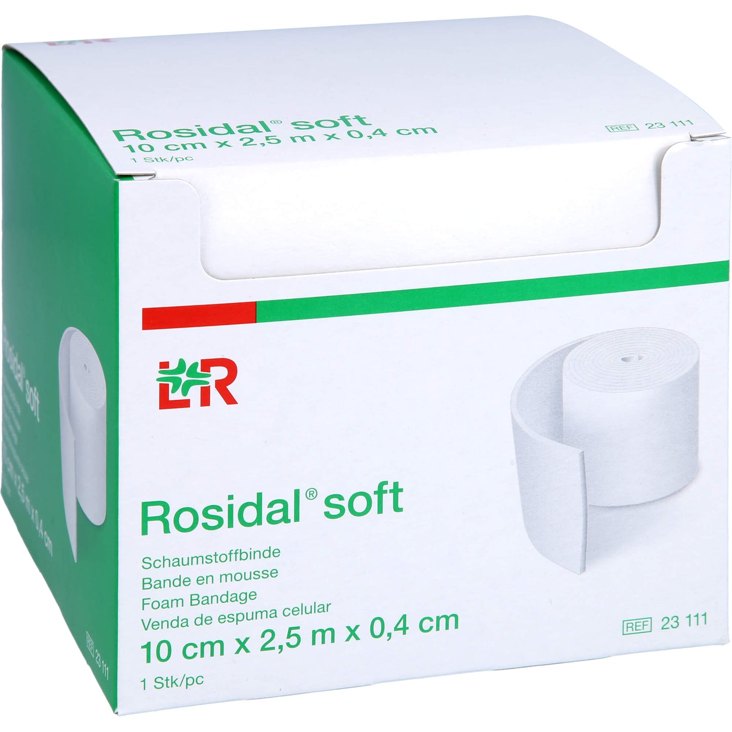 ROSIDAL Soft Binde 10x0,4 cmx2,5 m 1 St