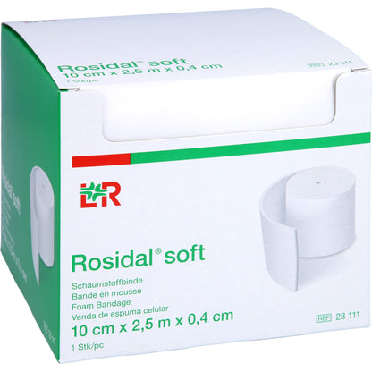 ROSIDAL Soft Binde 10x0,4 cmx2,5 m 1 St