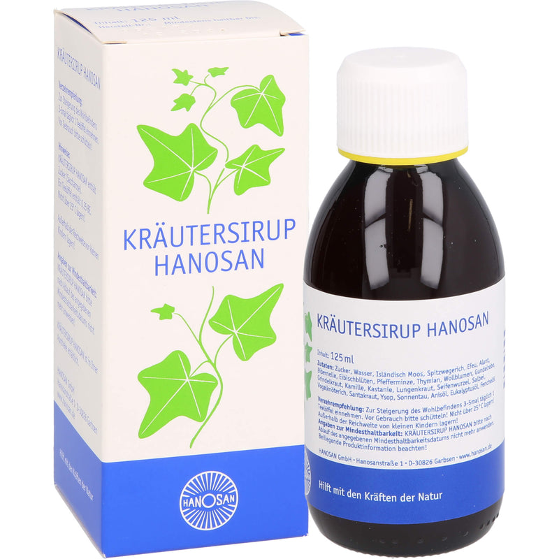 KRAEUTERSIRUP HANOSAN 125 ml