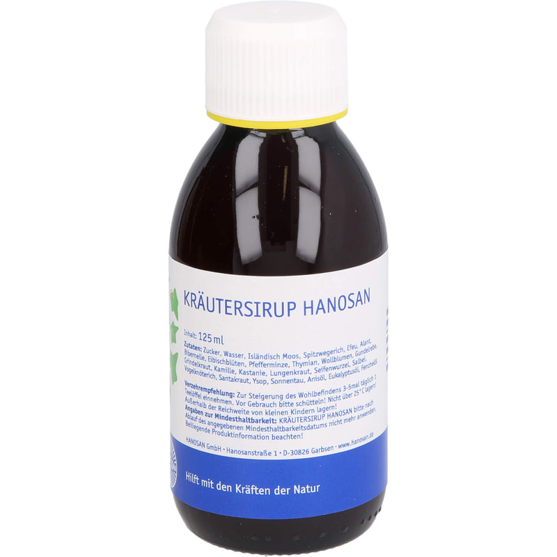 KRAEUTERSIRUP HANOSAN 125 ml