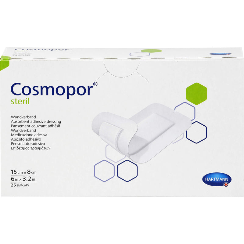 COSMOPOR STERIL 15X8CM 25 St