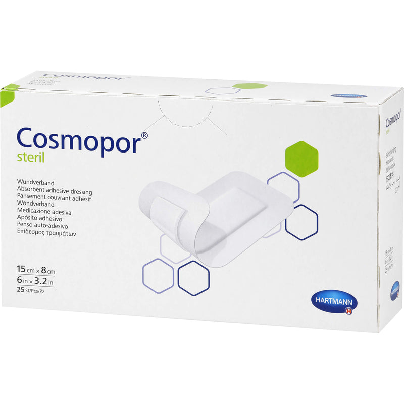 COSMOPOR STERIL 15X8CM 25 St