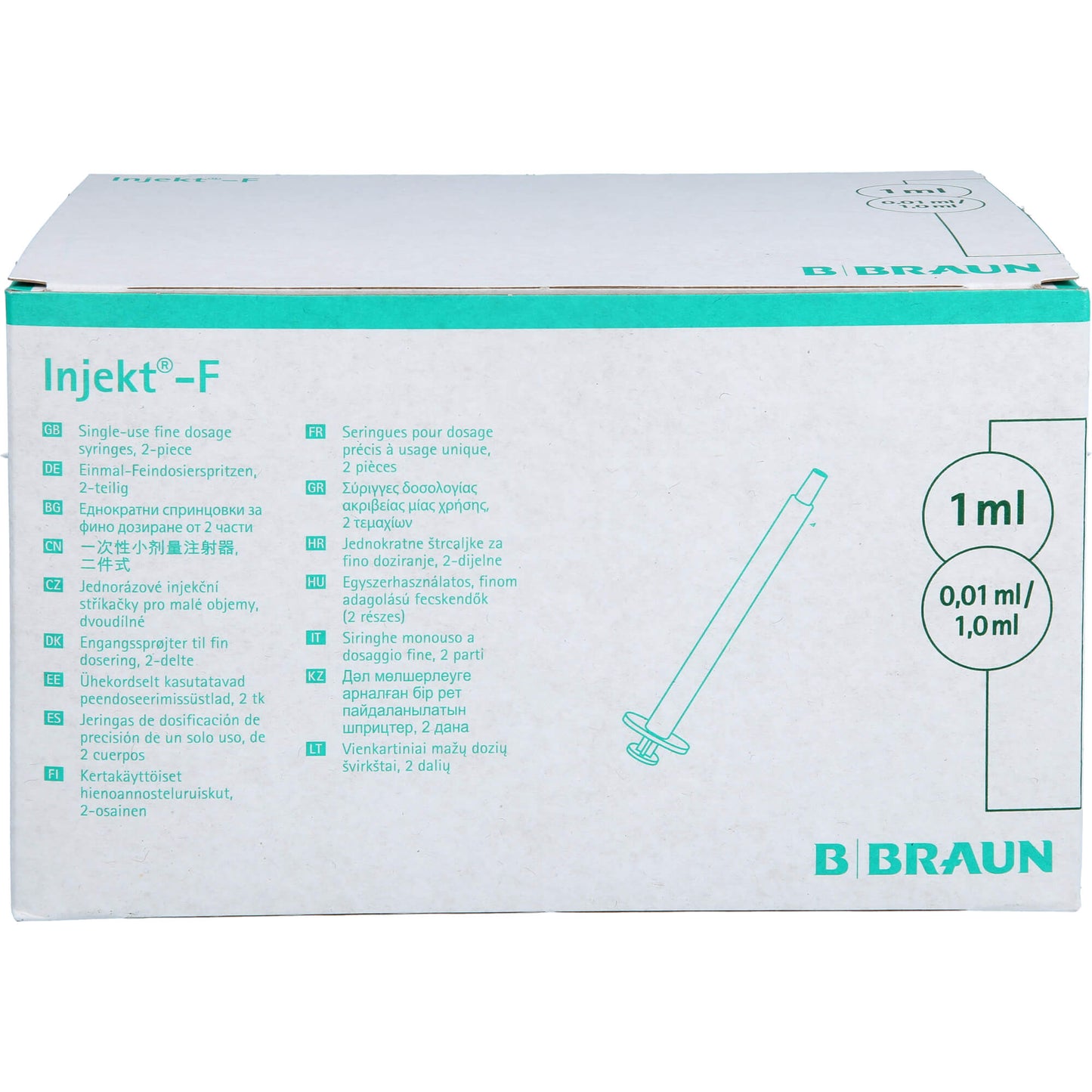 INJEKT F Feindosierungsspr.1 ml o.Kan. 100X1 ml