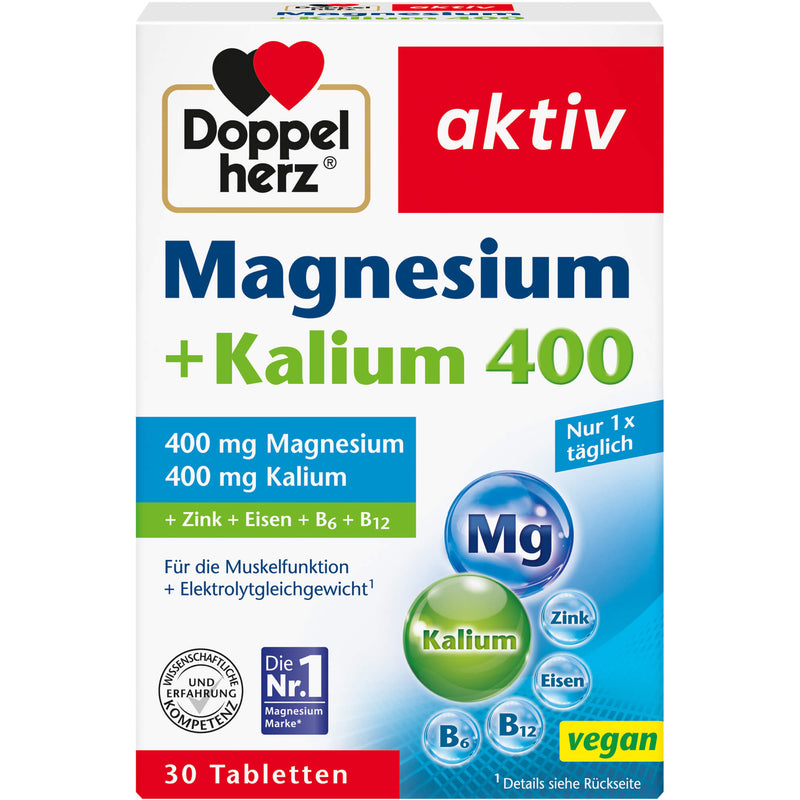 DOPPELHERZ MAGNES+KALIUM 30 St