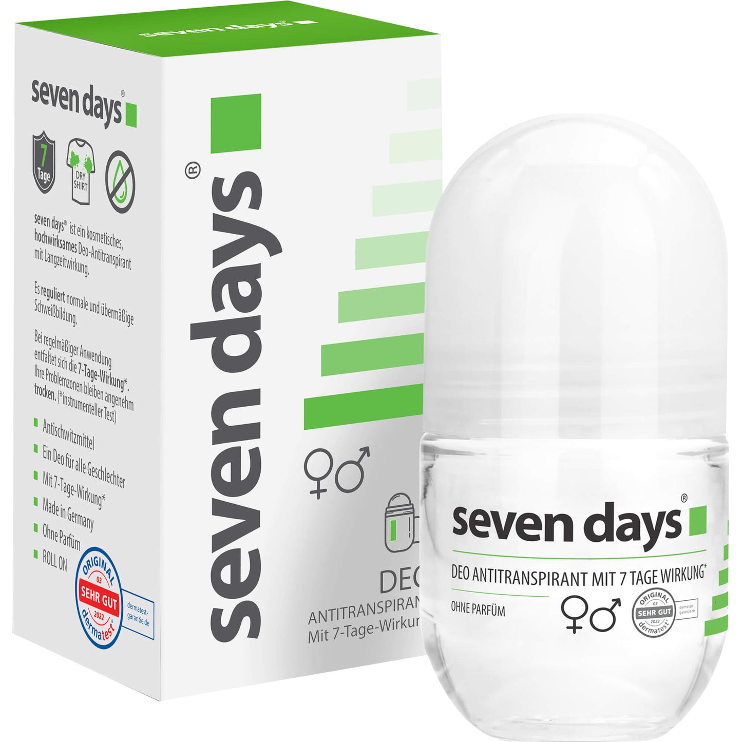 SEVEN DAYS Das Antitranspirant Roll-on Big Ball 50 ml