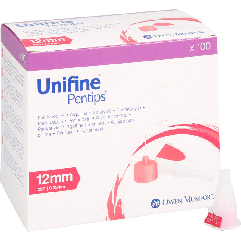 UNIFINE PENTIPS 12MM 29G 100 St