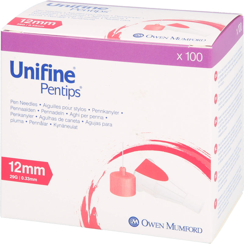 UNIFINE PENTIPS 12MM 29G 100 St